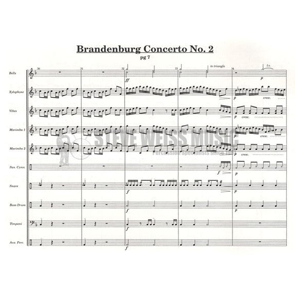 Bach-Brandenburg Concerto #2 (First mvt.) arr. Freytag (SP)-B/V/