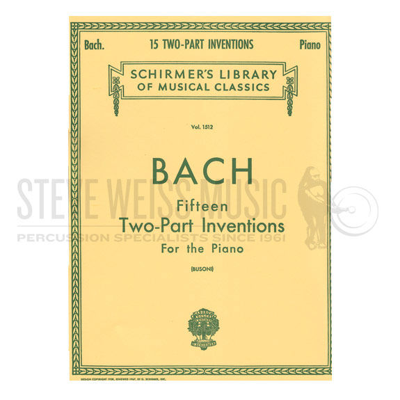Bach-Fifteen Bach Inventions for the Piano arr. Bousoni-2Mal