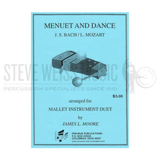 Bach/Mozart-Menuet and Dance arr. Moore (2S)-2 mall. inst.