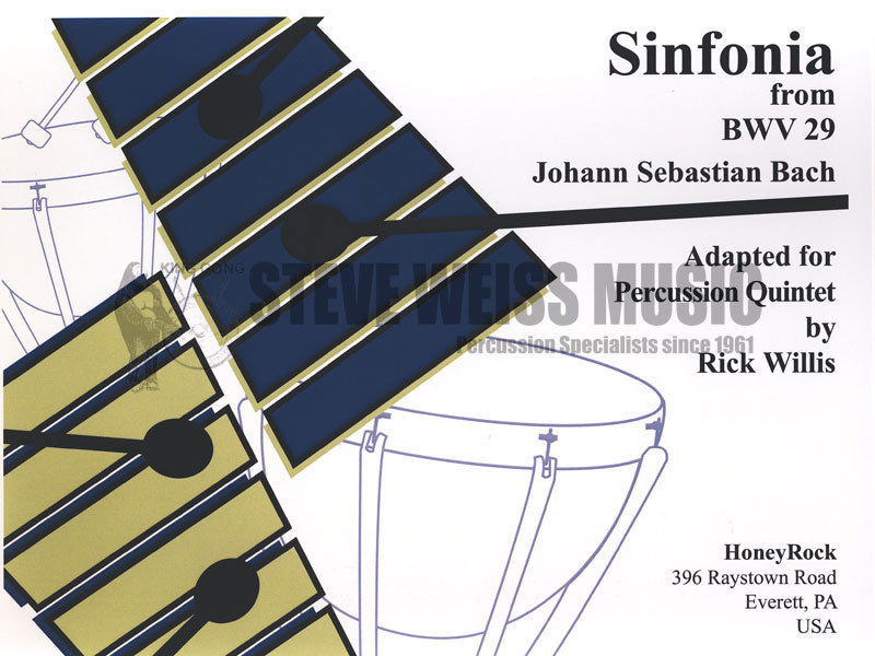 Bach/Willis-Sinfonia from BWV29 (SP)-3M/BM/2T