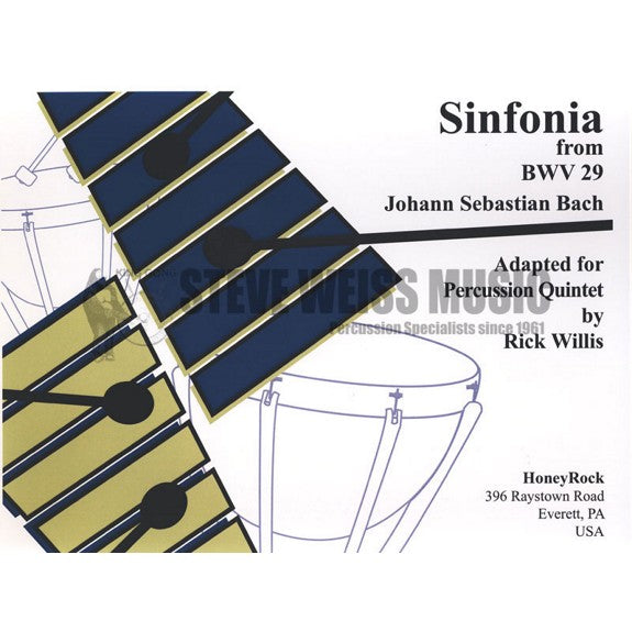 Bach/Willis-Sinfonia from BWV29 (SP)-3M/BM/2T