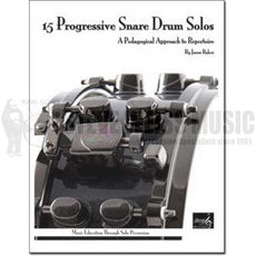 Baker-15 Progressive Snare Drum Solos