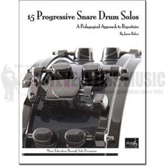 Baker-15 Progressive Snare Drum Solos
