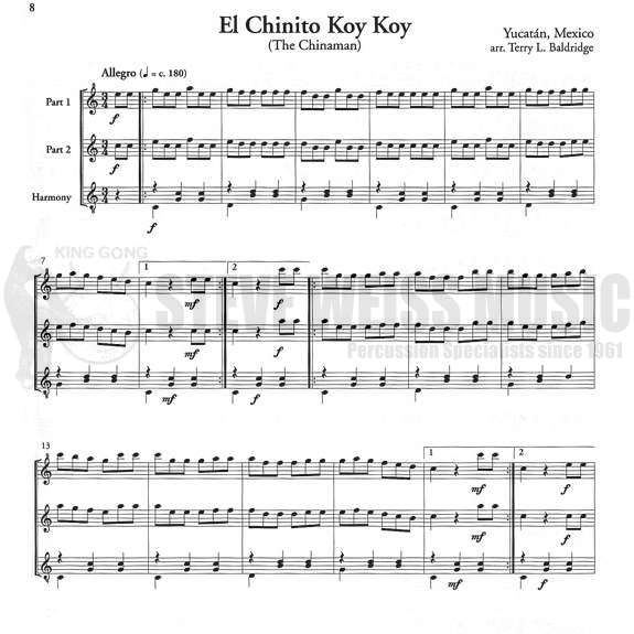 Baldridge (arr.)-Mexican Marimba, The (SP)-3M