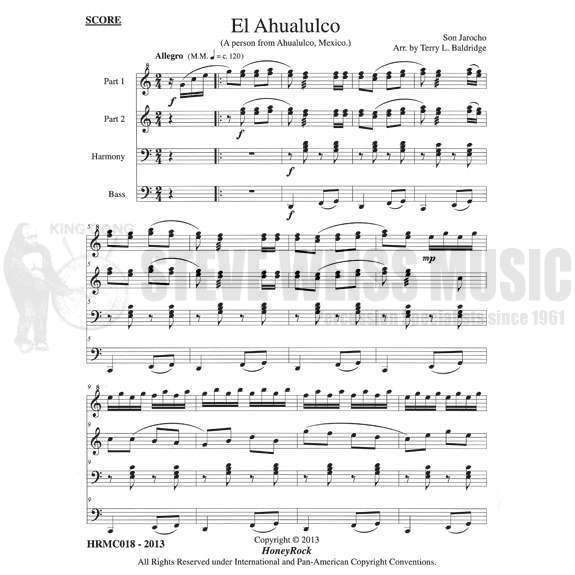 Baldridge (arr.)-Mexican Music for Marimba (SP)-2-4M