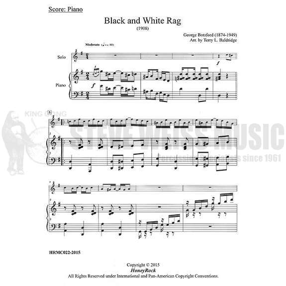 Baldridge (arr.)-Ragtime Xylophone vol. 1 (SP)-X/2M or PN
