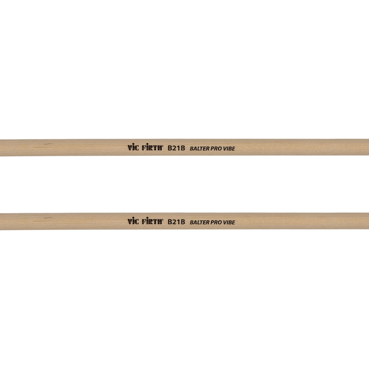Balter b21b Pro vibe Vibraphone Mallets Birch Handle Logo