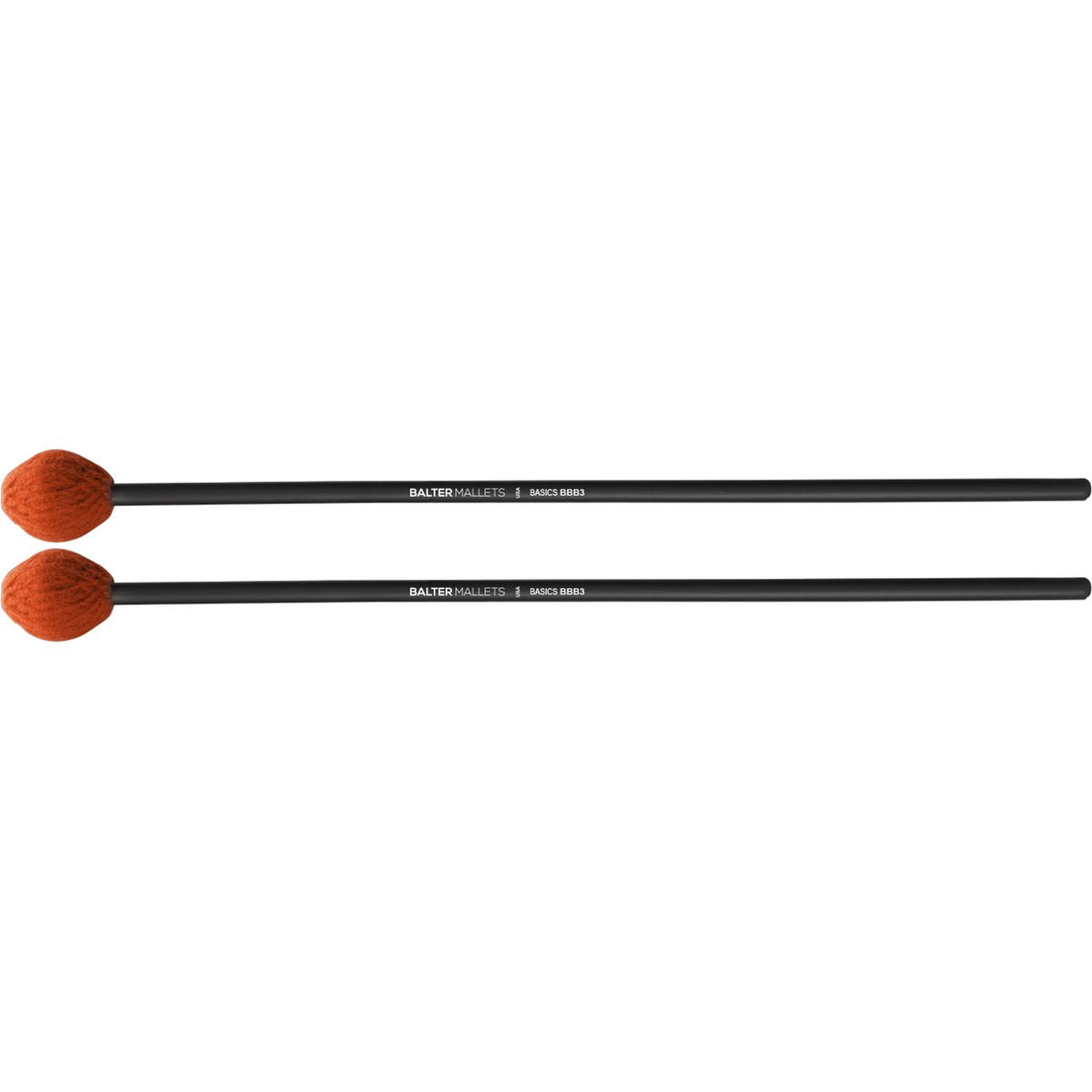 Balter Basics Series Birch BBB3 Soft Marimba Mallets Red Yarn