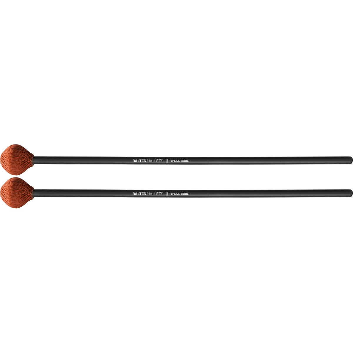 Balter Basics Series Birch BBB6 Soft Vibraphone Mallets Red Cord