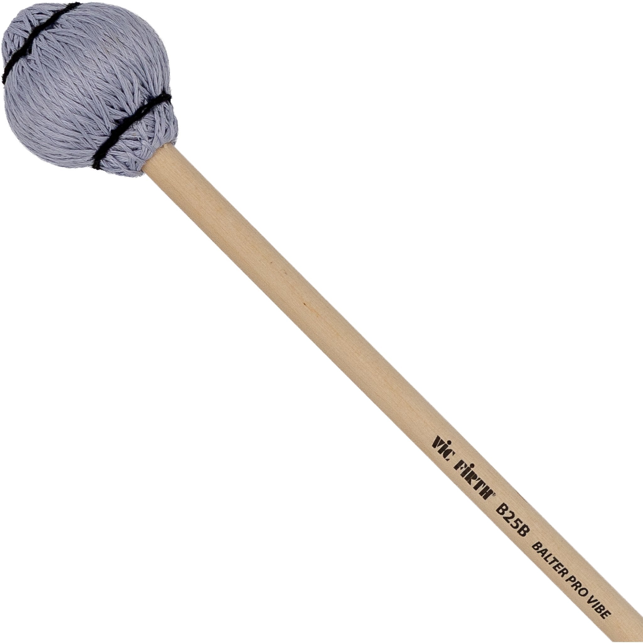 Balter Pro Vibe B25B Jazz Silver Vibraphone Mallets Angle