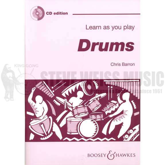 Barron-Learn as You Play: Drums (book/cd)