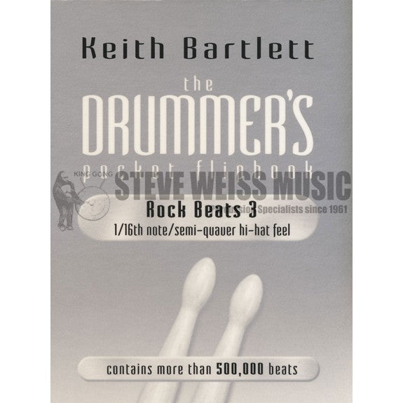 Bartlett-The Drummer's Pocket Flipbook-Rock Beats 3