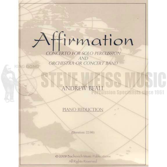 Beall-Affirmation (Piano red. w/solo part)-Solo M/P/PN