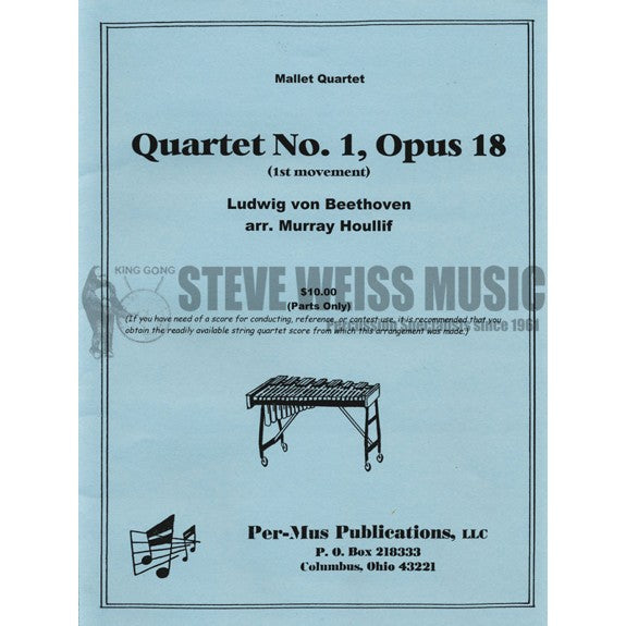 Beethoven-Quartet #1(P)