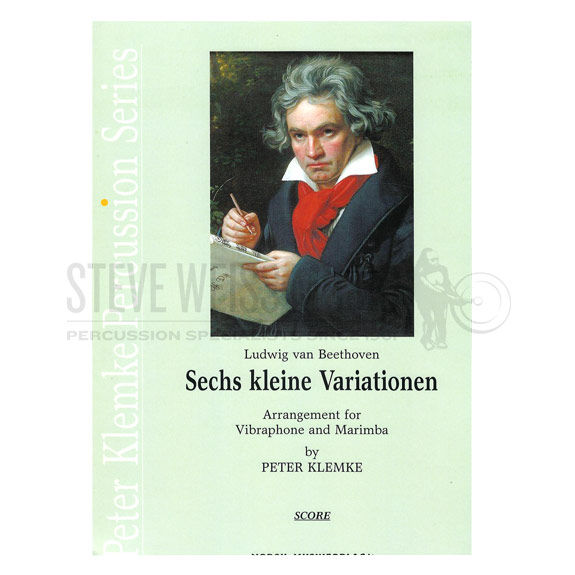 Beethoven-Sechs Kleine Variationen arr. Klemke (2S)-V/M