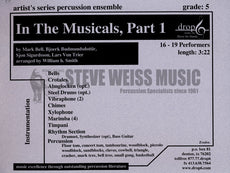 Bell/Gudmundsdottir et al.-In the Musicals Part 1 (SP)-B/ 2V/C/opt. alm./opt. steel drs./X/4M/4T/P/Rhythm section