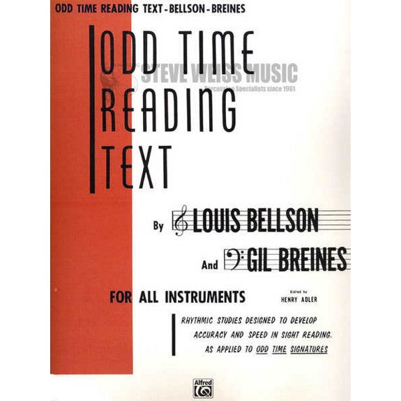 Bellson-Odd Time Reading Text