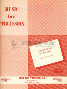 Bencriscutto-Rondeau for Percussion -P/4T/M/V/B-PN