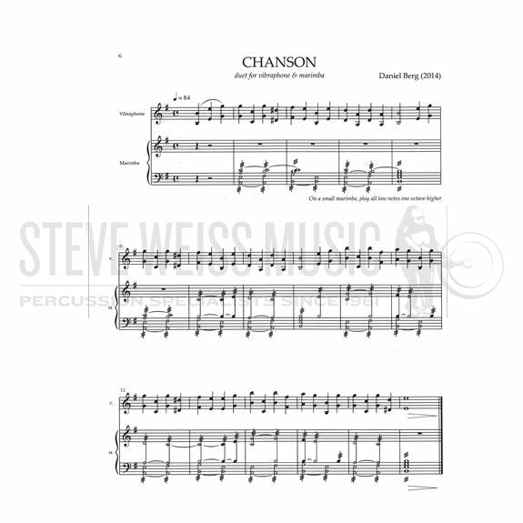 Berg-Four Mallet Duos (SP)-V/M or 2M