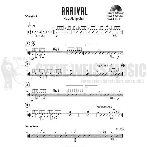 Bergamini-Arrival Drum Playalong (CD)