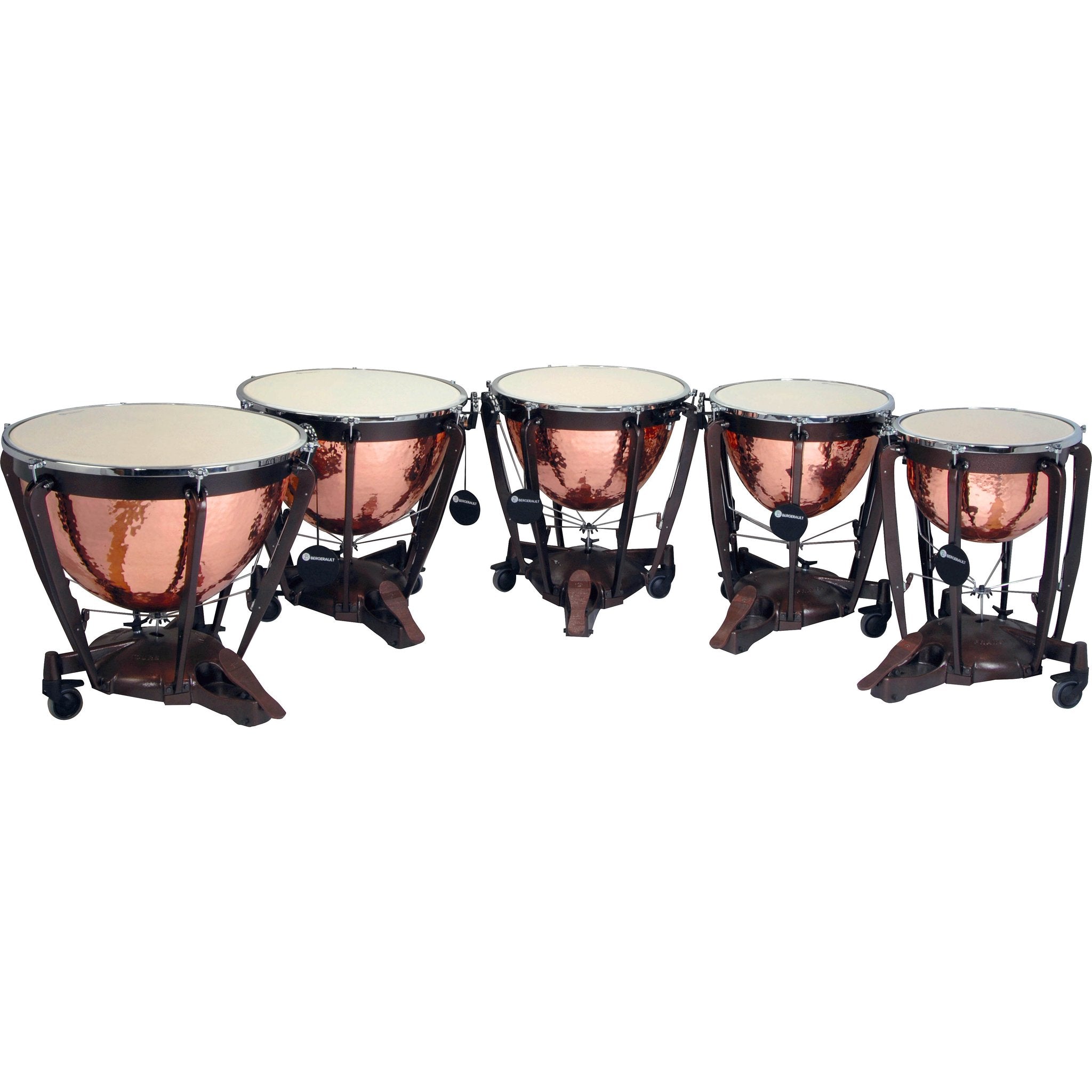 Bergerault Grand Professional Series 23/26/29/32 Timpani Hand Hammered Parabolic Copper Bowl with cover GP3692KH