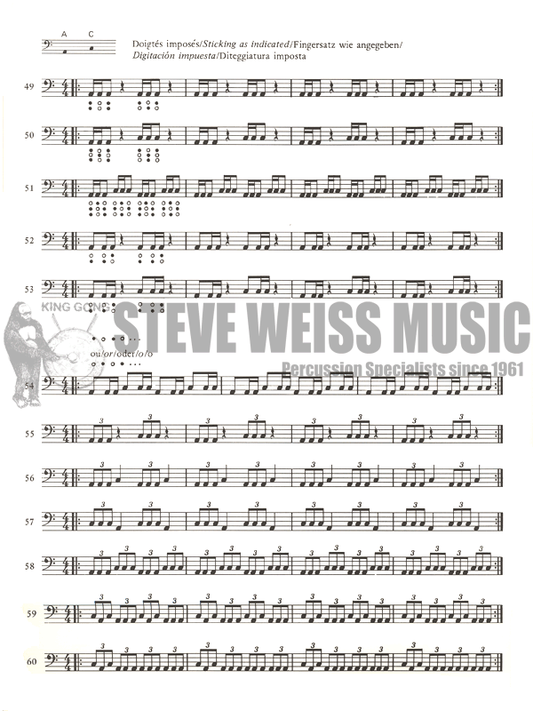 Berlioz-200 Exercises for Timpani