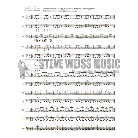 Berlioz-200 Exercises for Timpani