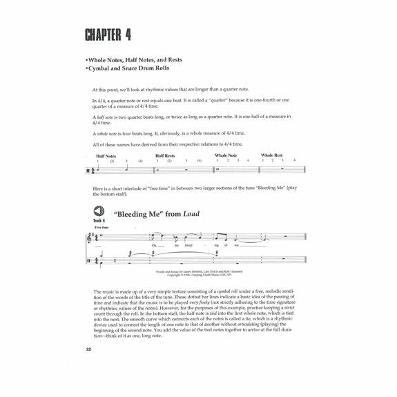 Beyer-Learn to Play Drums with Metallica (Online Audio Access Included)