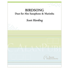 Birdsong by Scott Harding Sheet Music Score Cover
