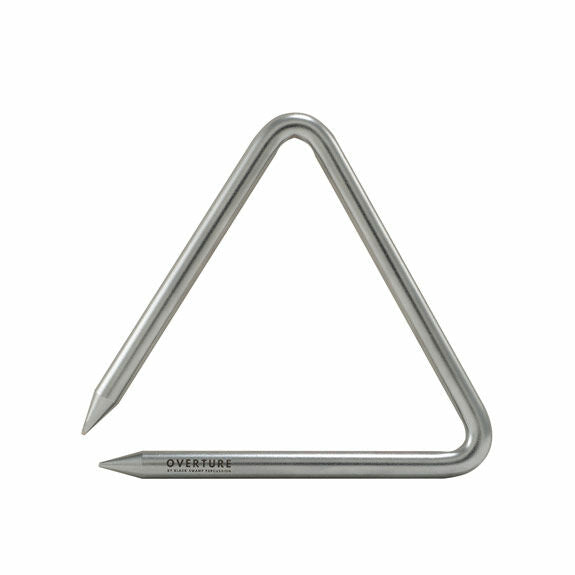 Black 6" Swamp Overture Triangle - Steel