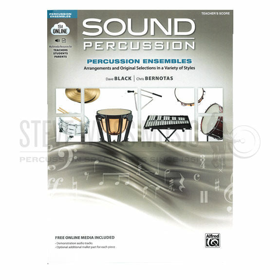 Black/Bernotas-Sound Percussion Ensembles-Teacher's Score