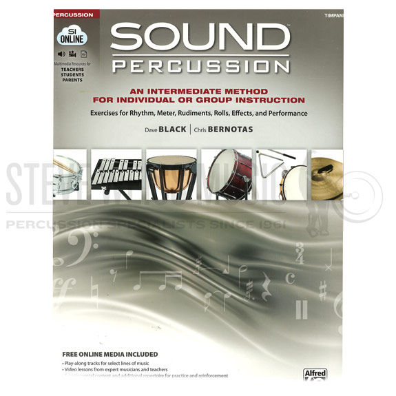 Black/Bernotas-Sound Percussion-TIMPANI (Online Audio Access Included)