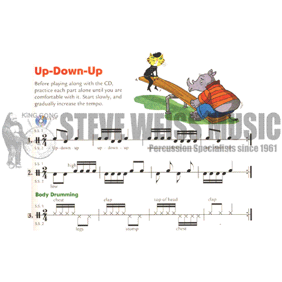 Black/Houghton-Alfred's Kid's Drum Course 1 (Elementary) (includes CD and Remo Sound Shape)