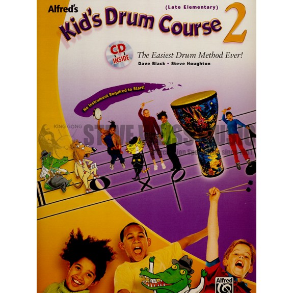 Black/Houghton-Kids Drum Course 2 (CD)