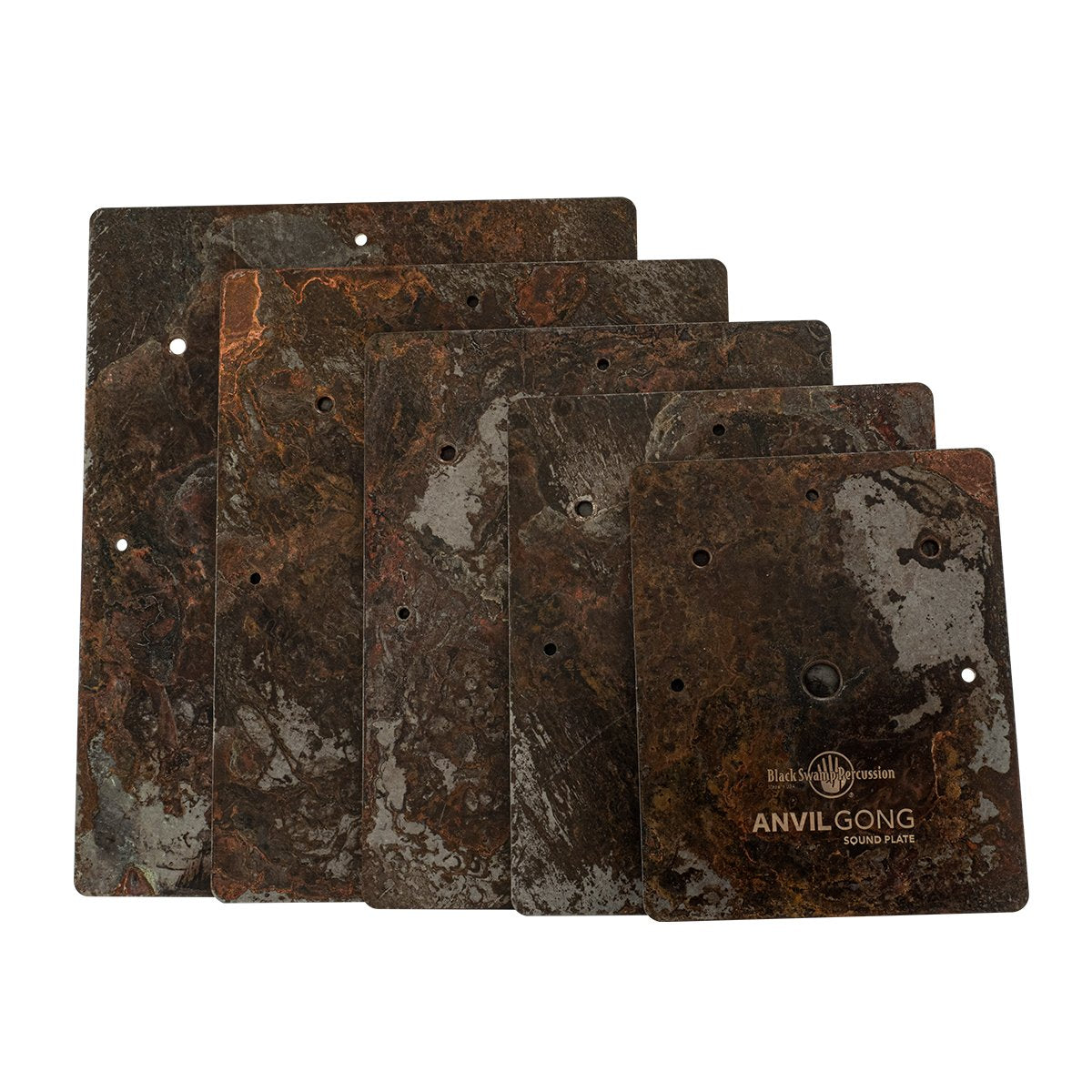 Black Swamp Anvil Gong - Rectangular Sound Plate - 10.5" - Image 3