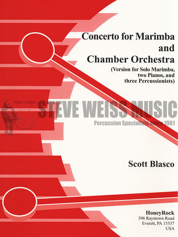 Blasco-Concerto for Marimba and Chamber Orchestra(M/PN/P)