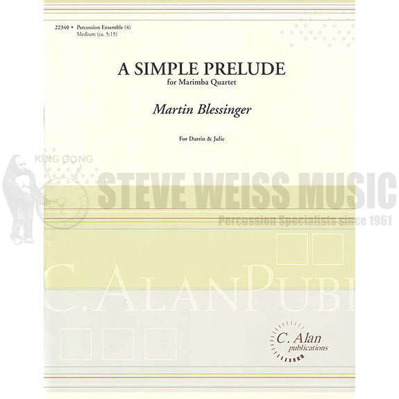 Blessinger-Simple Prelude, A (SP)-4M