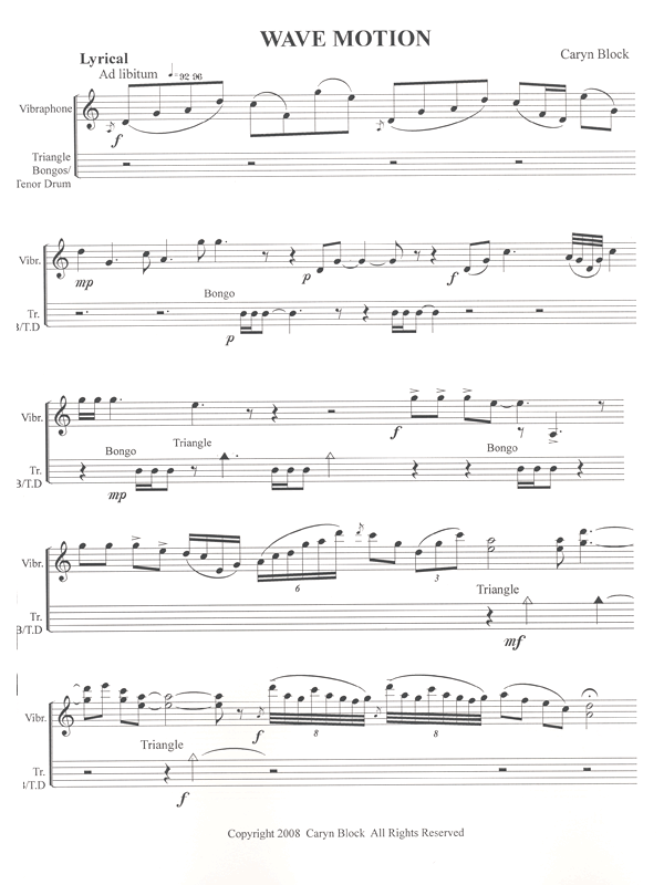 Block-Wave Motion-V/P