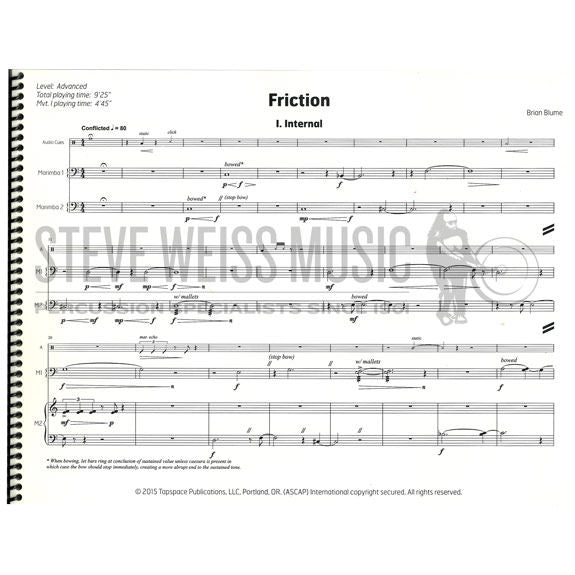 Blume - Friction (SP) - 2M