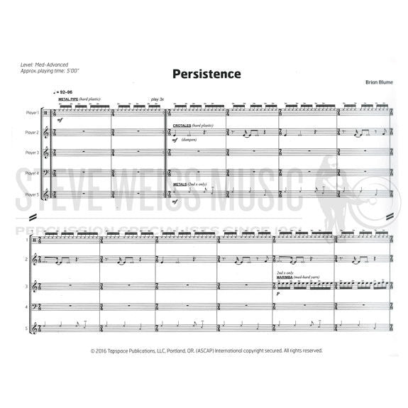 Blume-Persistence (SP)-2M/Cro./P