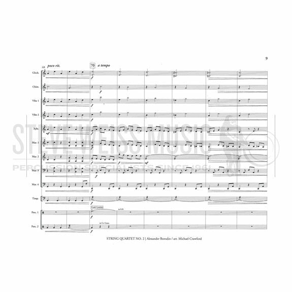 Borodin-String Quartet No. 2 - II. Scherzo arr. Crawford (SP)-B/2V/C/X/4M/4T/P