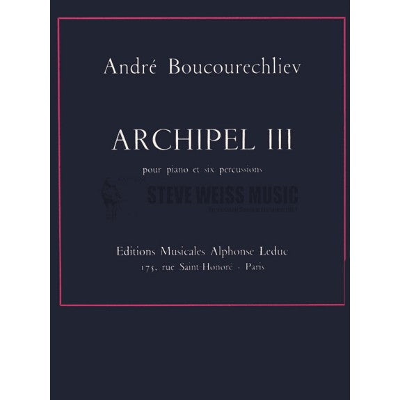 Boucourechliev-Archipel 3-EBKS-PN OS