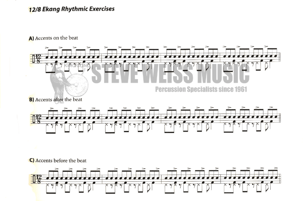 Bourdon-African Rhythms for Drumset (w/CD)