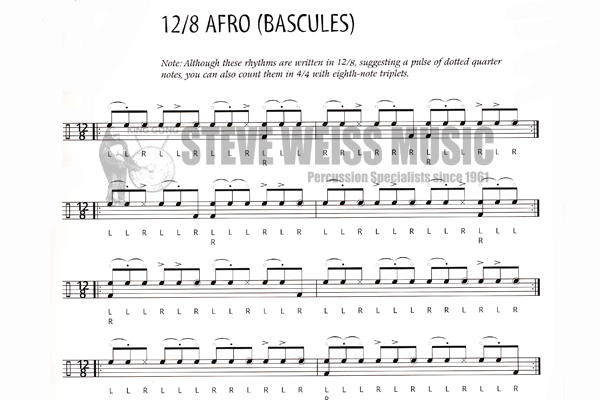 Bourdon-African Rhythms for Percussion (w/CD)