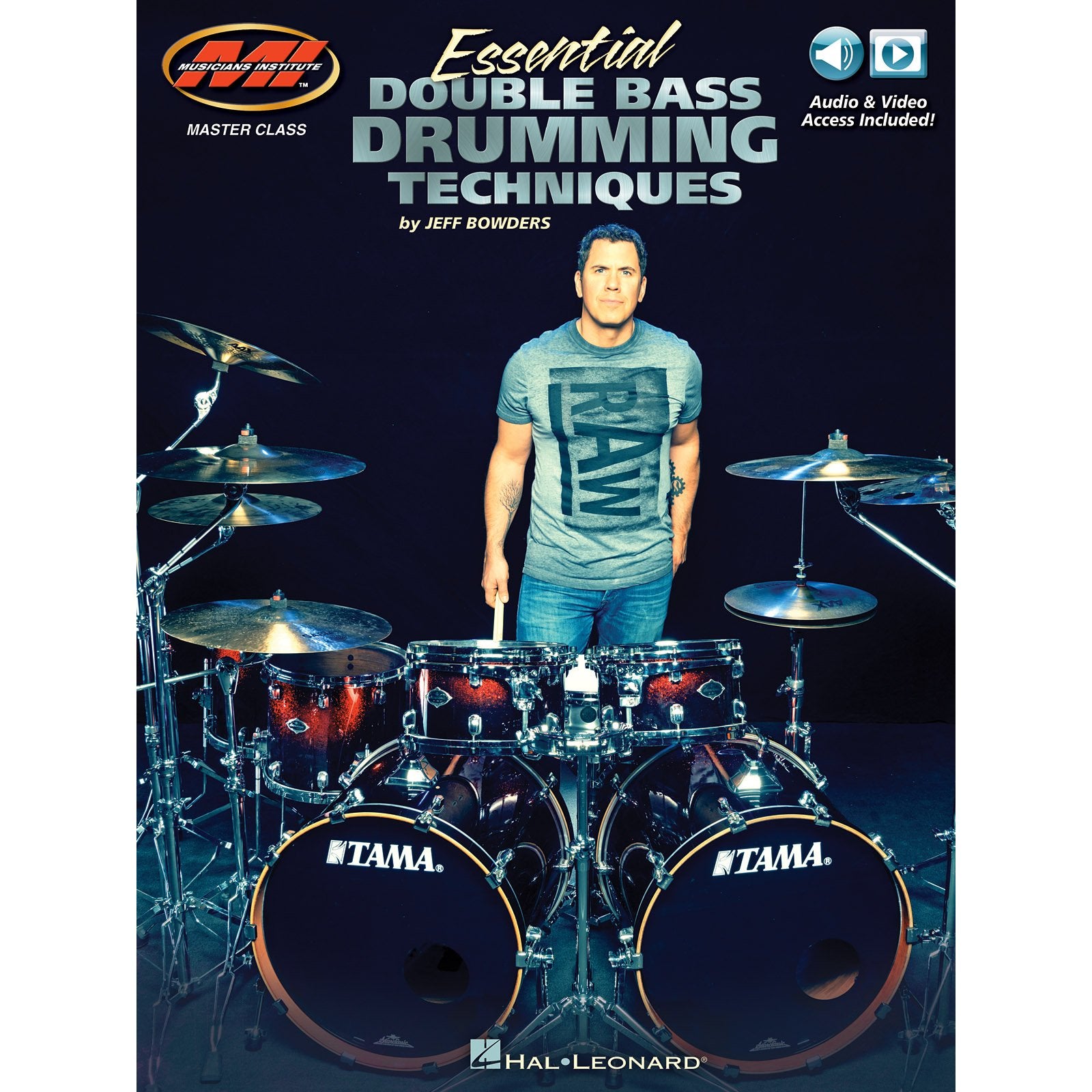 Bowders-Essential Double Bass Drumming Techniques (Audio / Video Access Included)