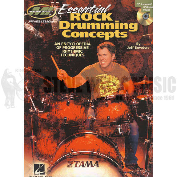 Bowders-Essential Rock Drumming Concepts (CD)