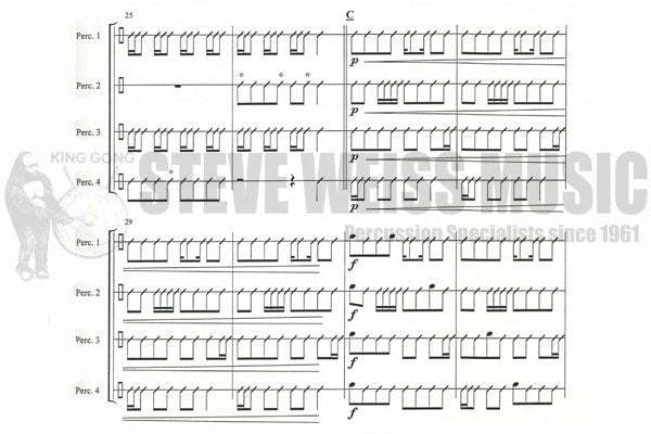 Boxall-Mad Hatters 4 Hi-hats/woodblocks SP
