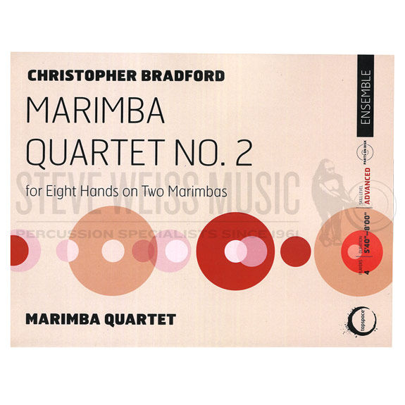 Bradford-Marimba Quartet No. 2 (SP)-2M (4 players)