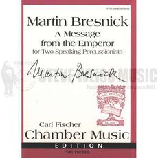 Bresnick-Message from the Emperor, A (Parts)-M/V/P/VX