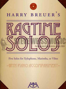 Breuer-Ragtime Solos-M(X)/PN (online audio access included) (Formerly Five New Ragtime Solos)
